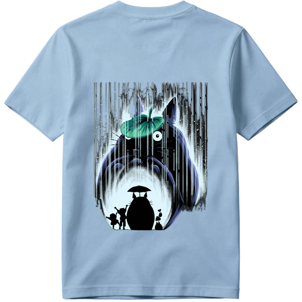 Totoro and Friends in the Rain - Tee