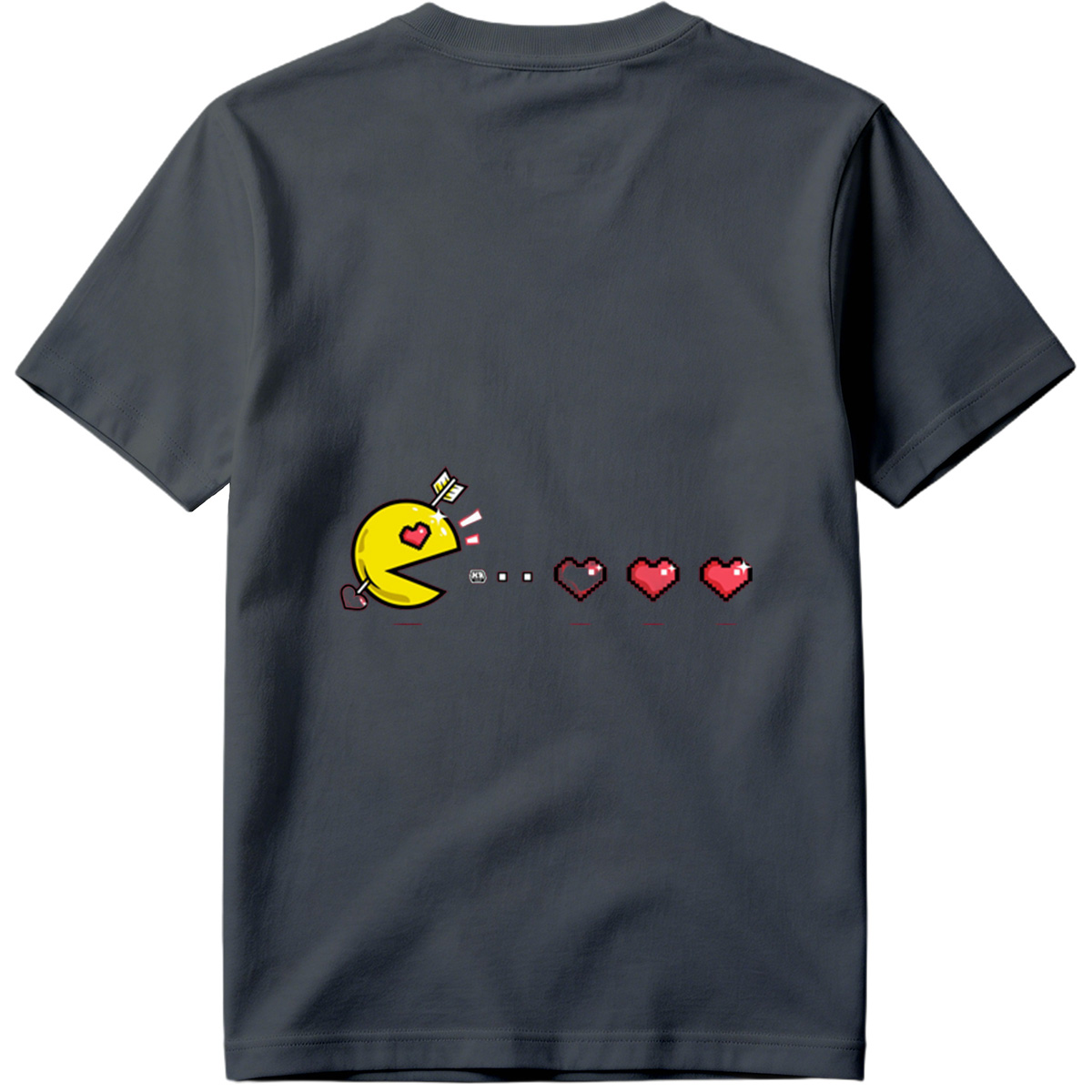 Pac-Man Loves Hearts - Tee