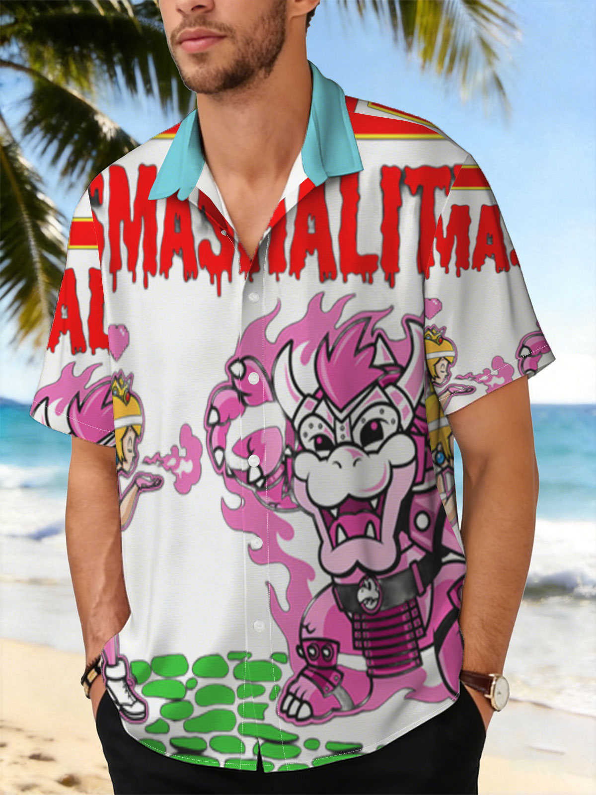 Peach Blade vs Koopa Kahn in Smashality Battle -  Shirt