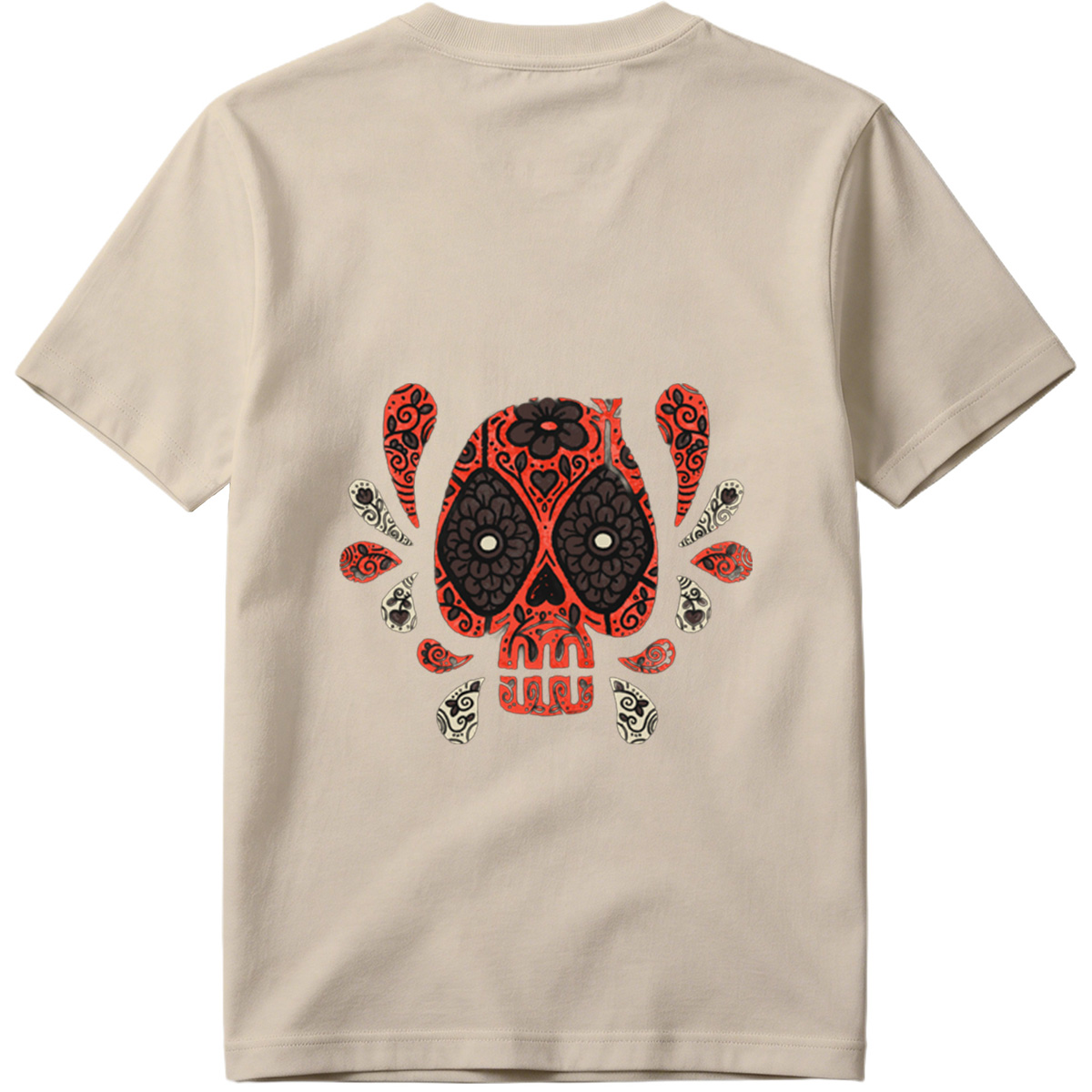 Day of the Dead Sugar Skull Design - Tee