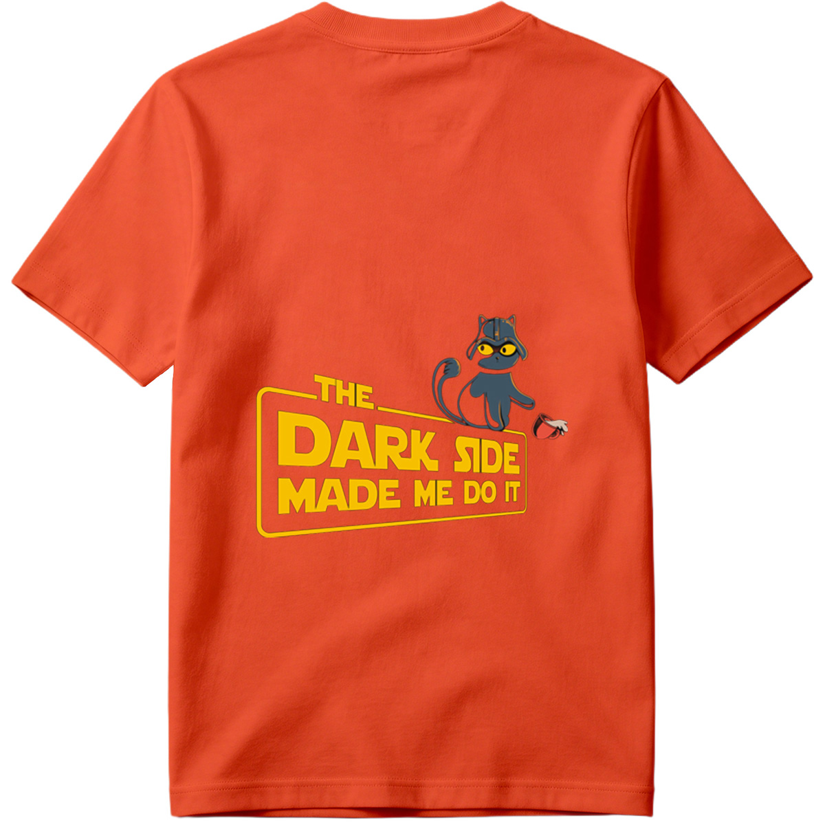 Star Wars: The Dark Side Made Me Do It – Cat Edition - Tee