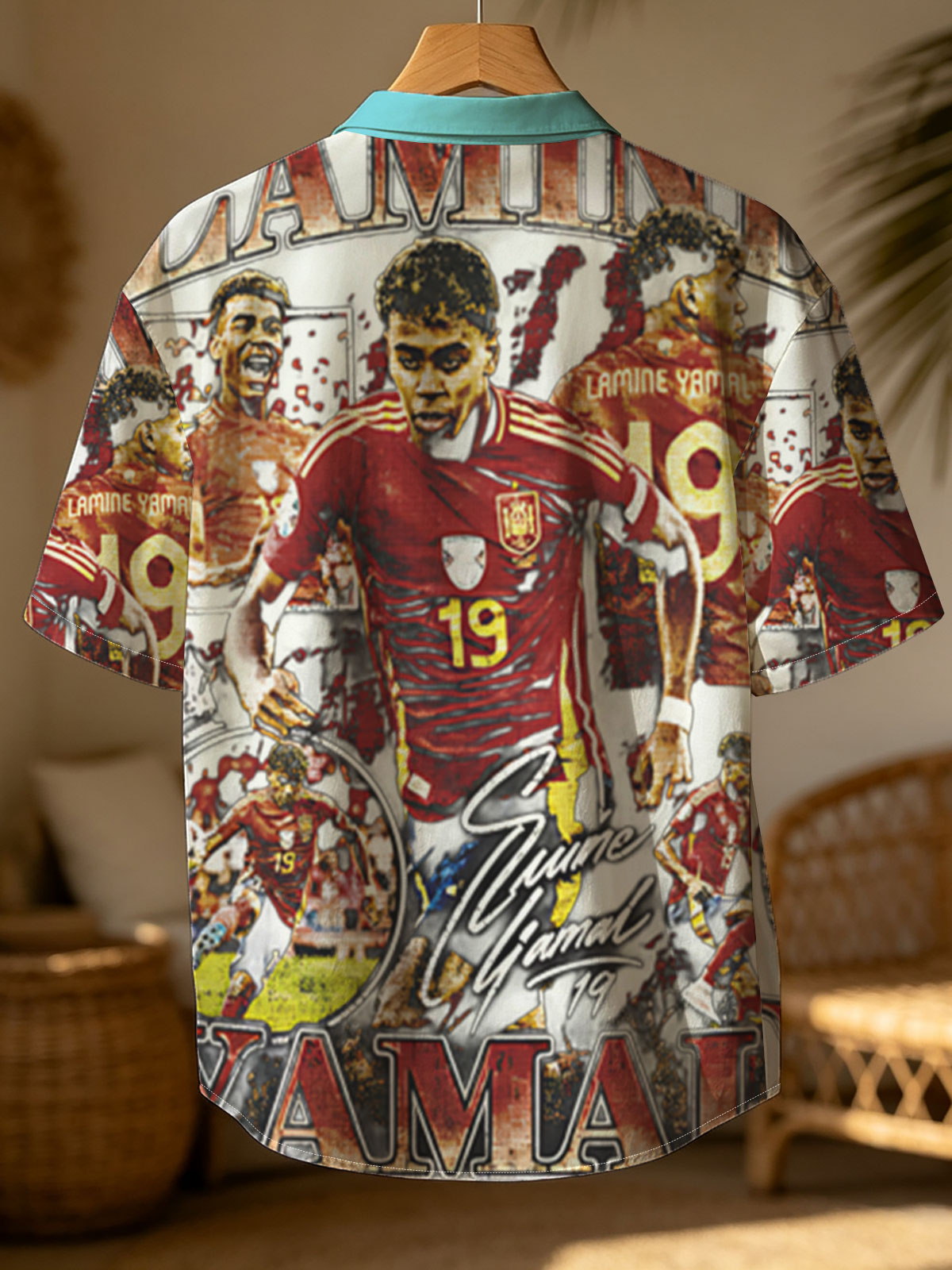 Lamine Yamal - Spanish Football Star, #19, National Team Player -  Shirt