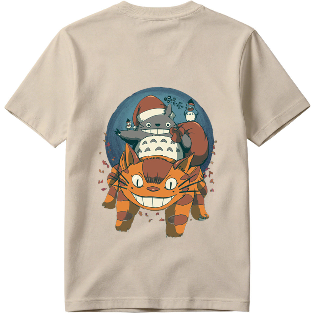 Totoro and Catbus Holiday Adventure - Tee