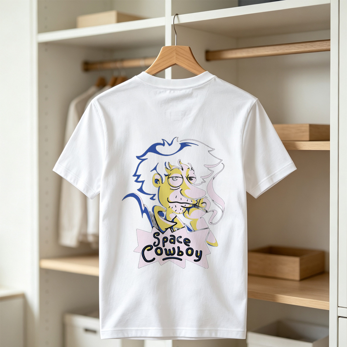 Space Cowboy - Animated Character - Tee