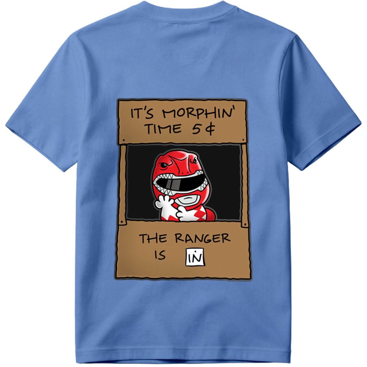Red Ranger Morphin Time Booth - Tee