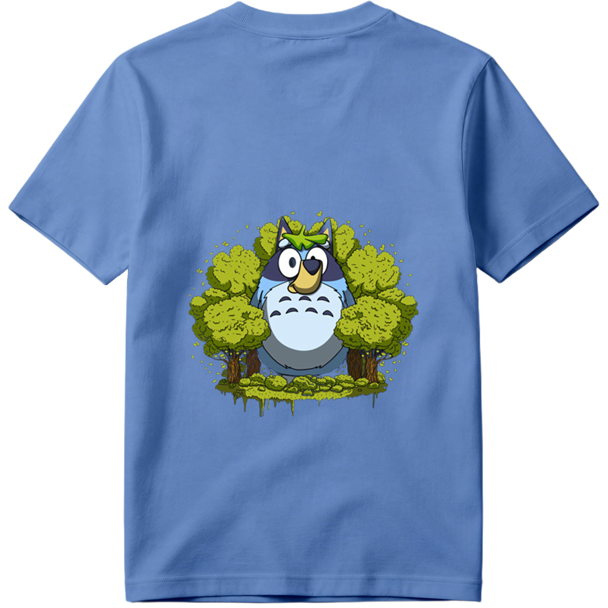 Totoro and Bluey in the Forest - Tee