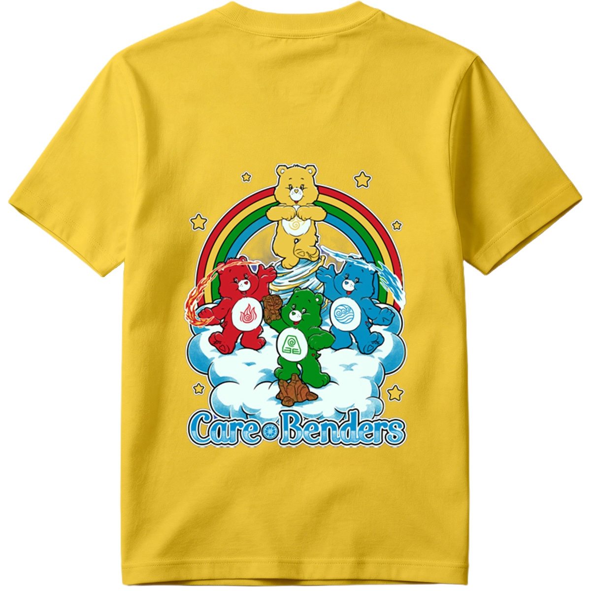 Care Bears and Avatar: The Last Airbender Crossover - Care Benders - Tee