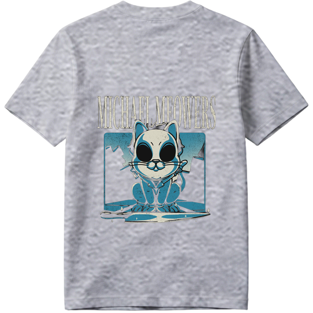 Michael Meowers Cat Character Design - Tee