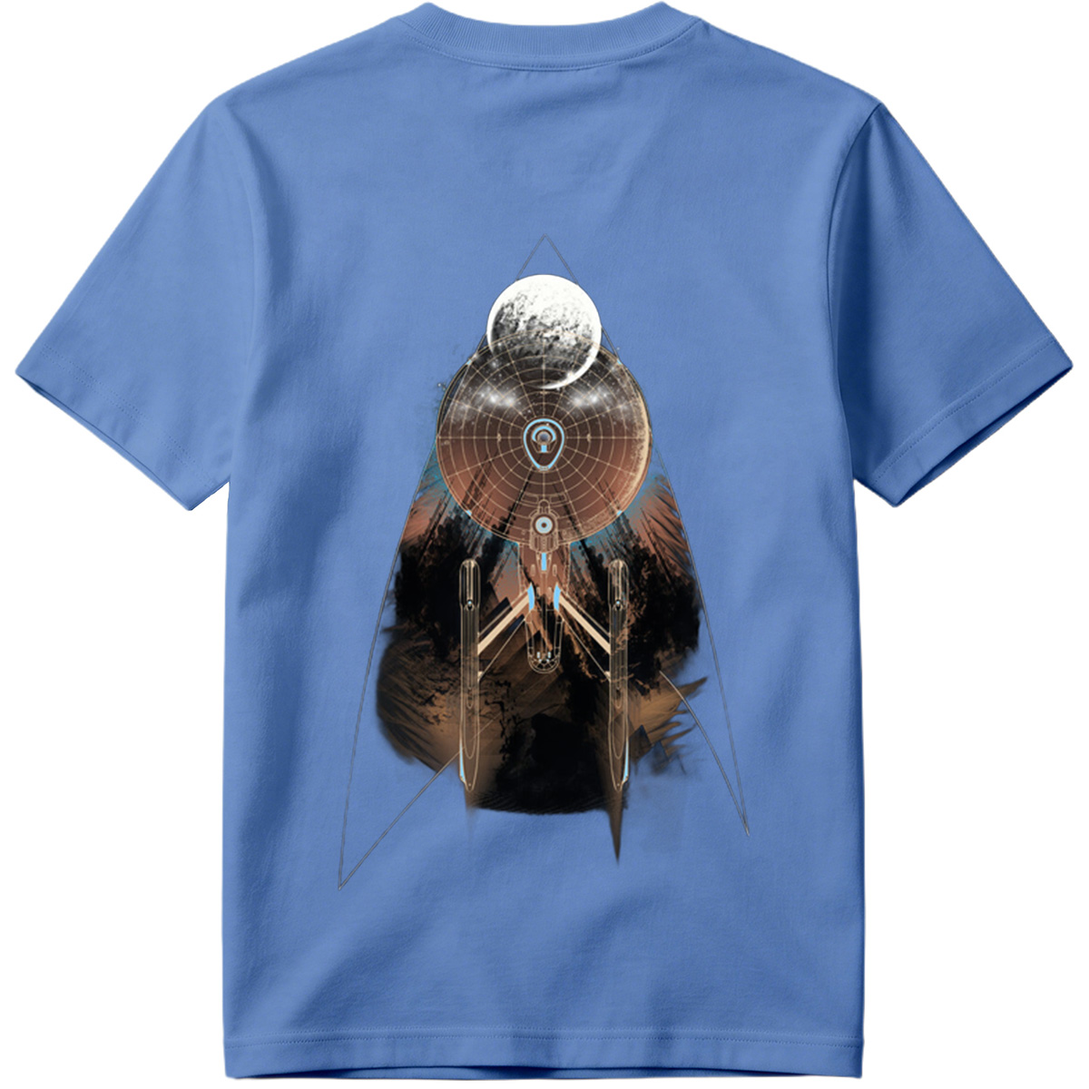 Star Trek: Enterprise and Moon - Tee