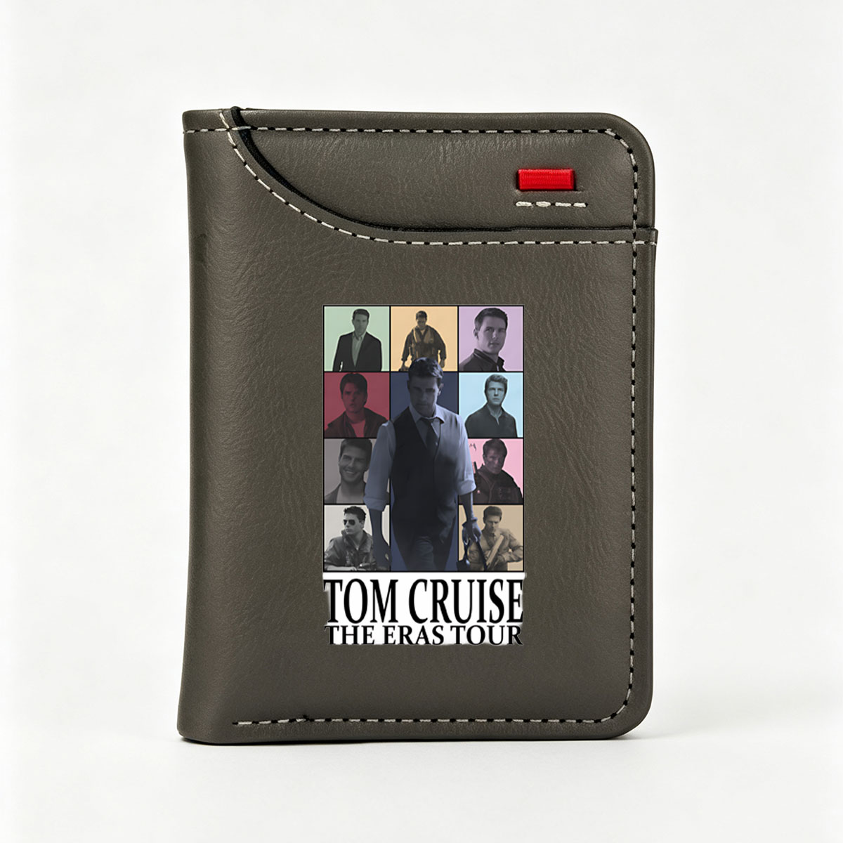 Tom Cruise: The Eras Tour - A Journey Through Iconic Roles - Vertical Style Wallet