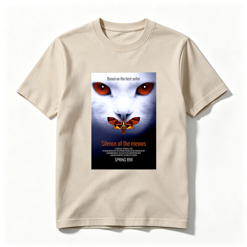 Silence of the Meows: A John Doe Original Film with Nightmare Productions and Screamer Music School, Spring 1991 - Tee