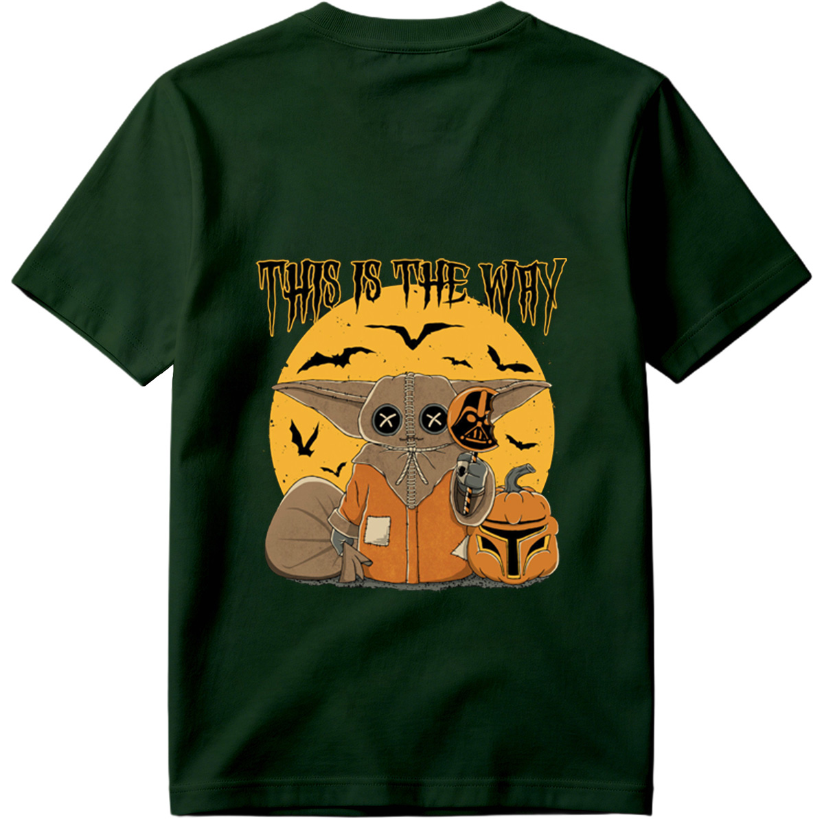 This Is The Way - Baby Yoda Halloween Star Wars Art - Tee
