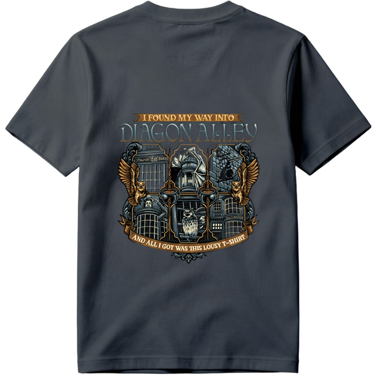 Harry Potter Diagon Alley T-Shirt Design - Tee