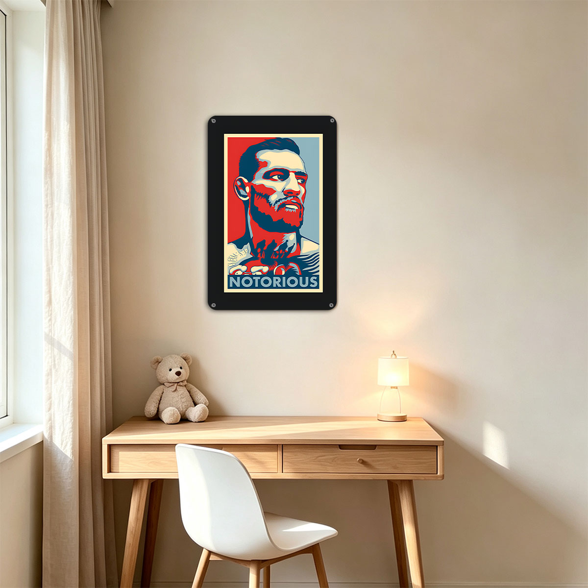Conor McGregor Notorious UFC Fighter Poster - painting