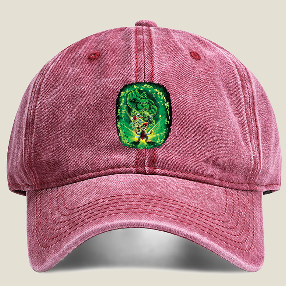 Donkey Kong: King K. Rool's Revenge - Washed Denim - Baseball Cap