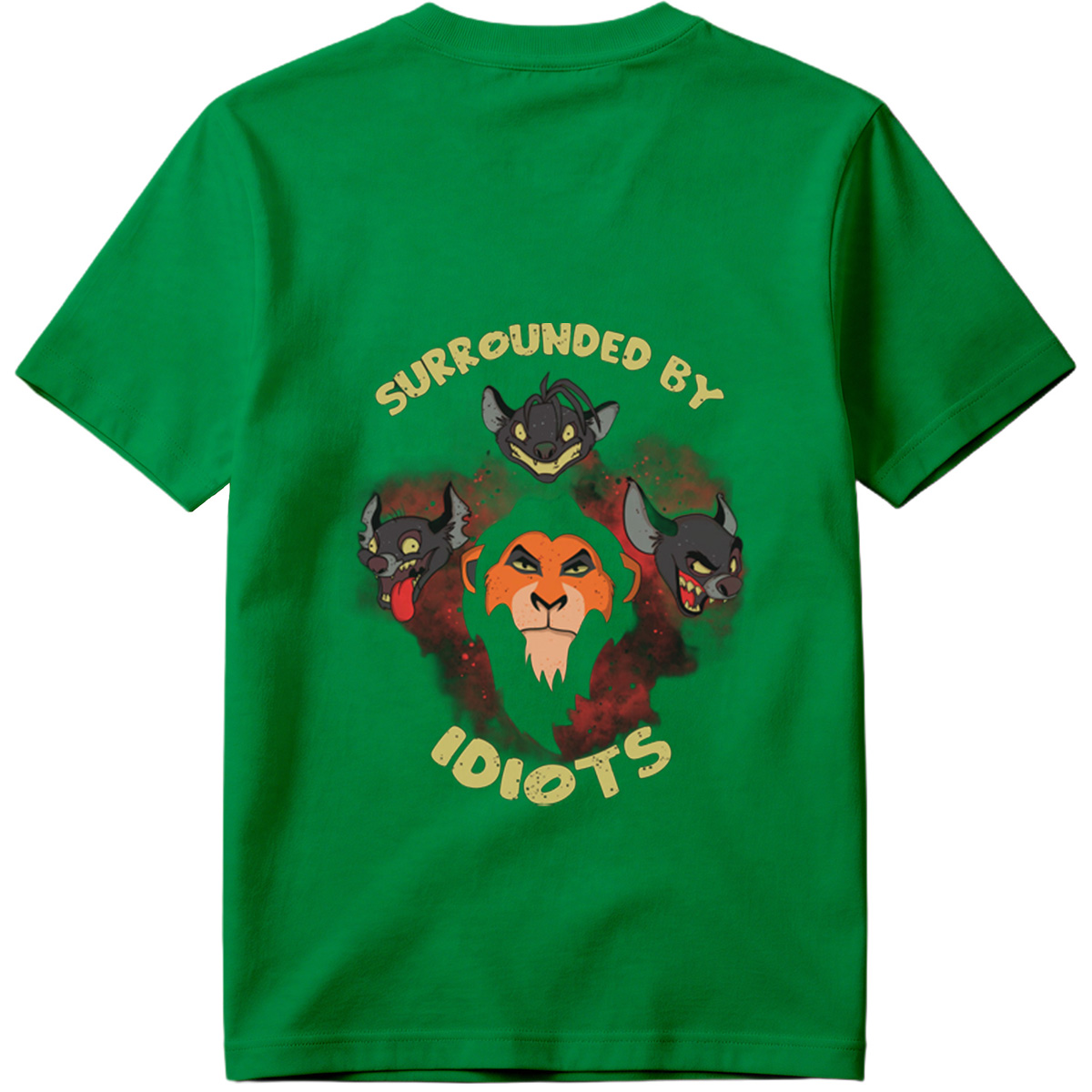The Lion King: Scar Surrounded by Hyenas - Tee