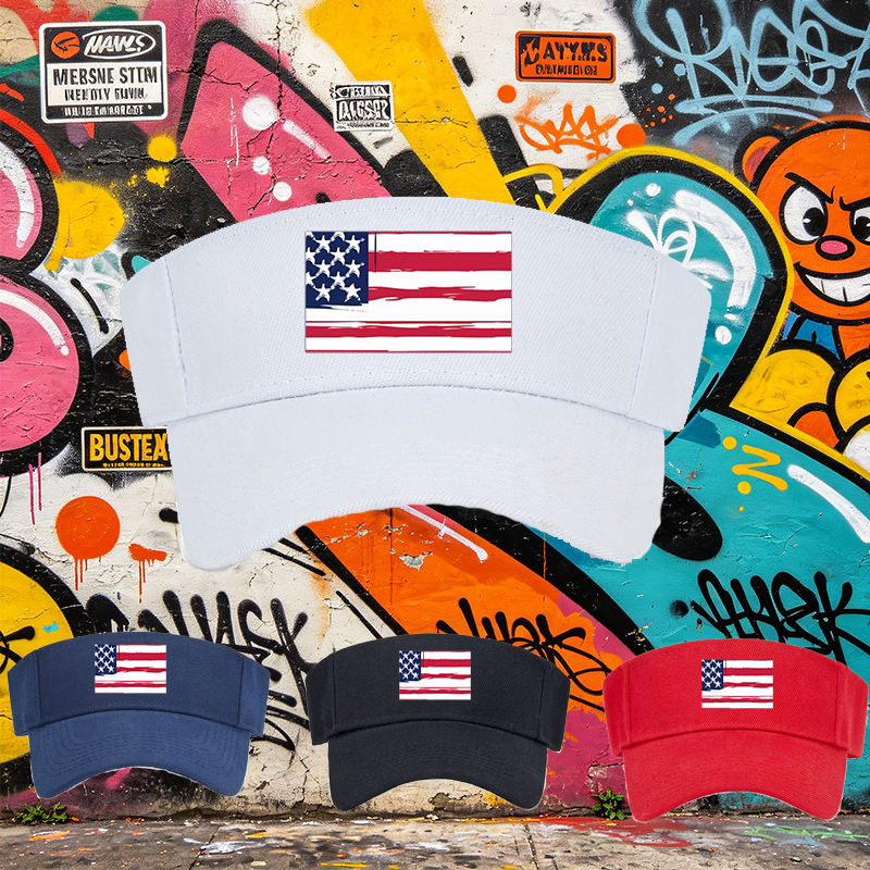 Unisex Classic Mesh Hat with American Flag Print - Lightweight Breathable Sun Protection Cap for Outdoor Activities, Ideal for Adults Seeking Patriotic Style and Comfort in Summer, Beach, Travel, and Casual Wear