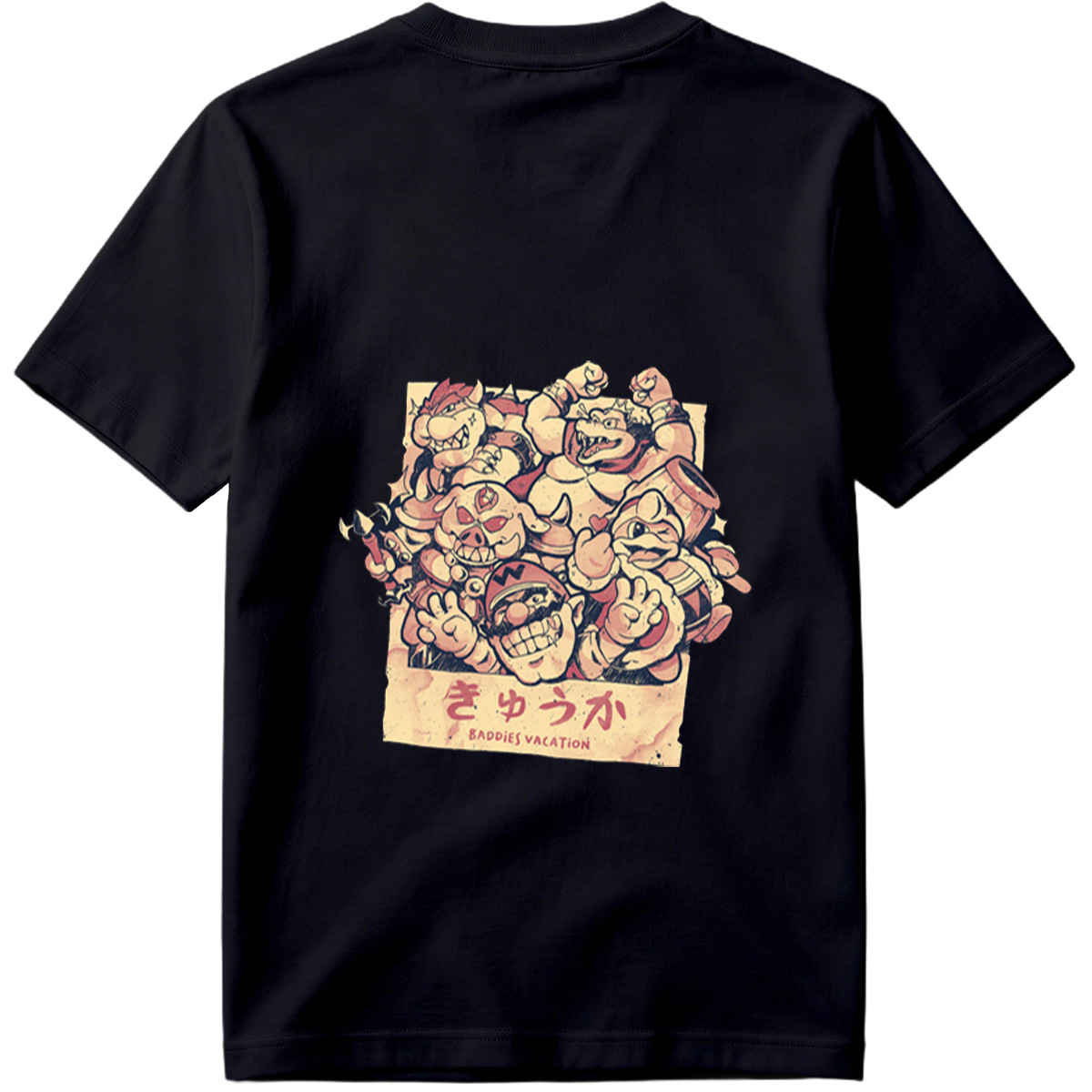 Mario Baddies Vacation - Tee