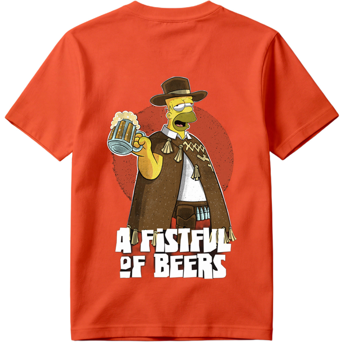 A Fistful of Beers - Homer Simpson - Tee