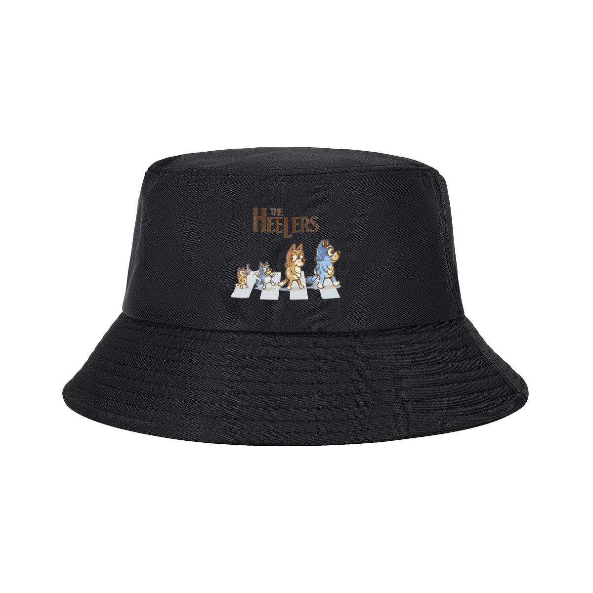 The Heelers: Bluey, Bingo, Bandit, and Mum Dog - Fisherman's Hat