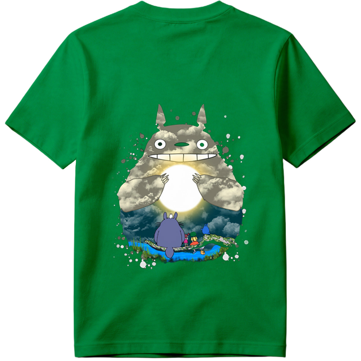 Totoro and Friends Under the Moonlight - Tee