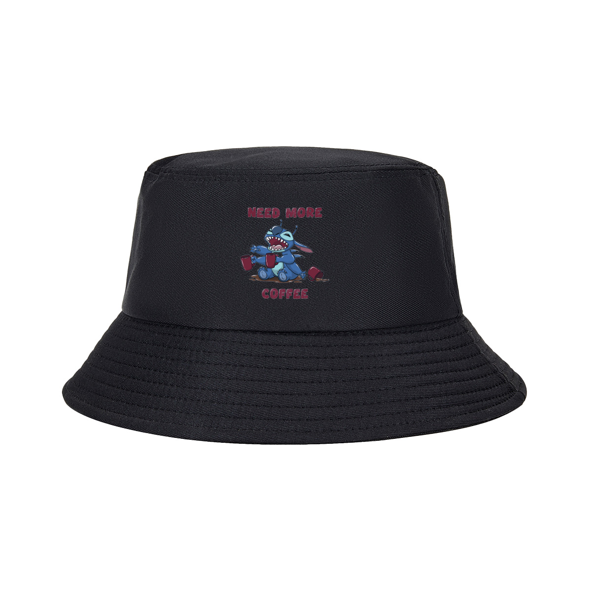 Stitch Needs More Coffee - Fisherman's Hat