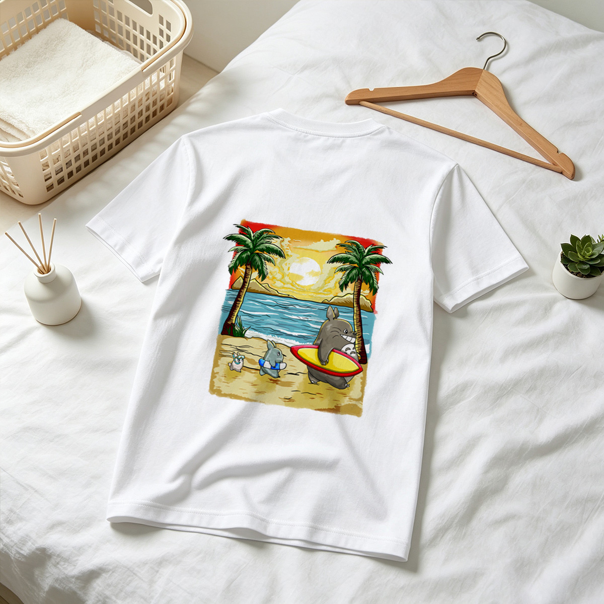 Pokémon: Slowpoke and Friends at the Beach - Tee
