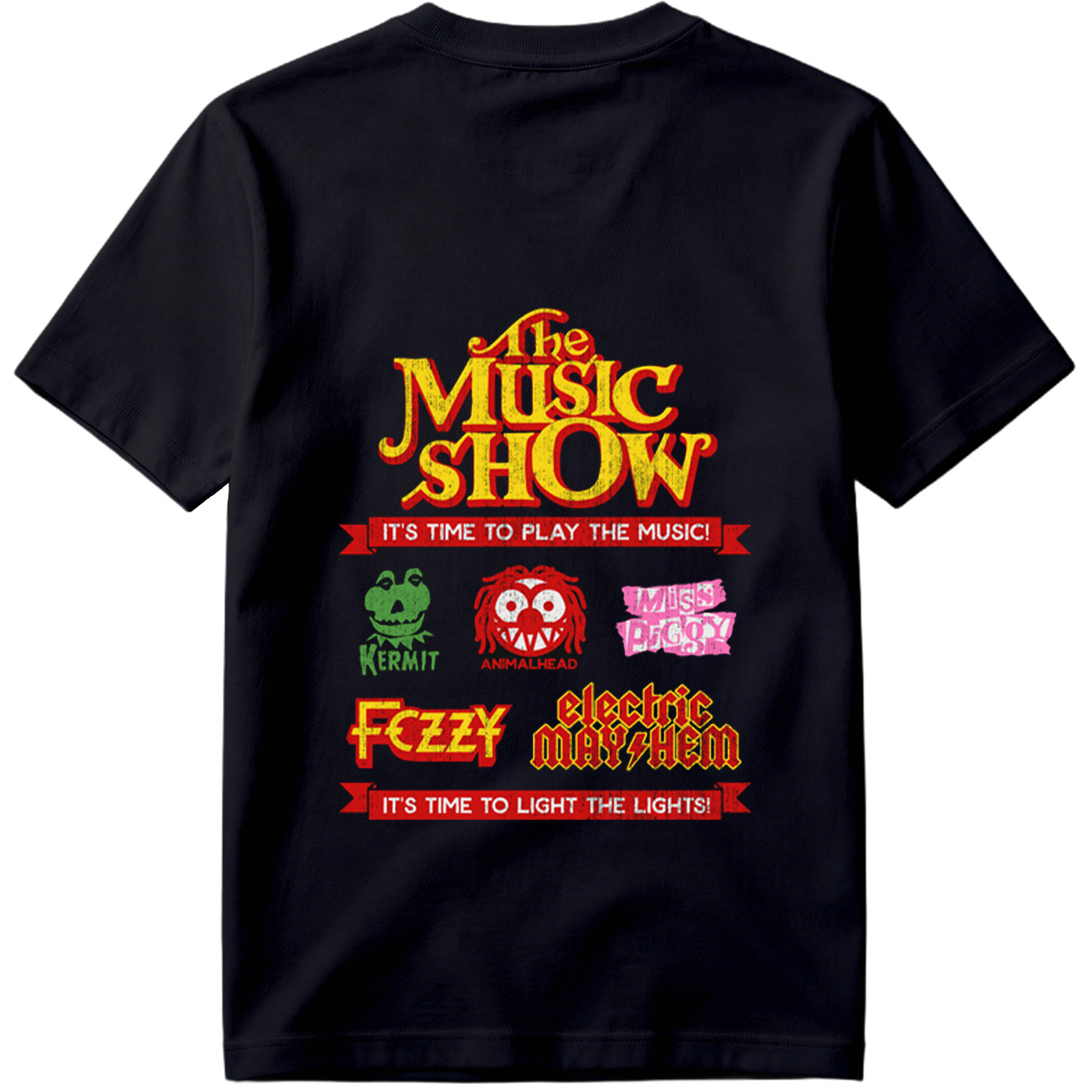 The Music Show: Kermit, Animalhead, Miss Piggy, Fozzy, Electric Mayhem - Tee