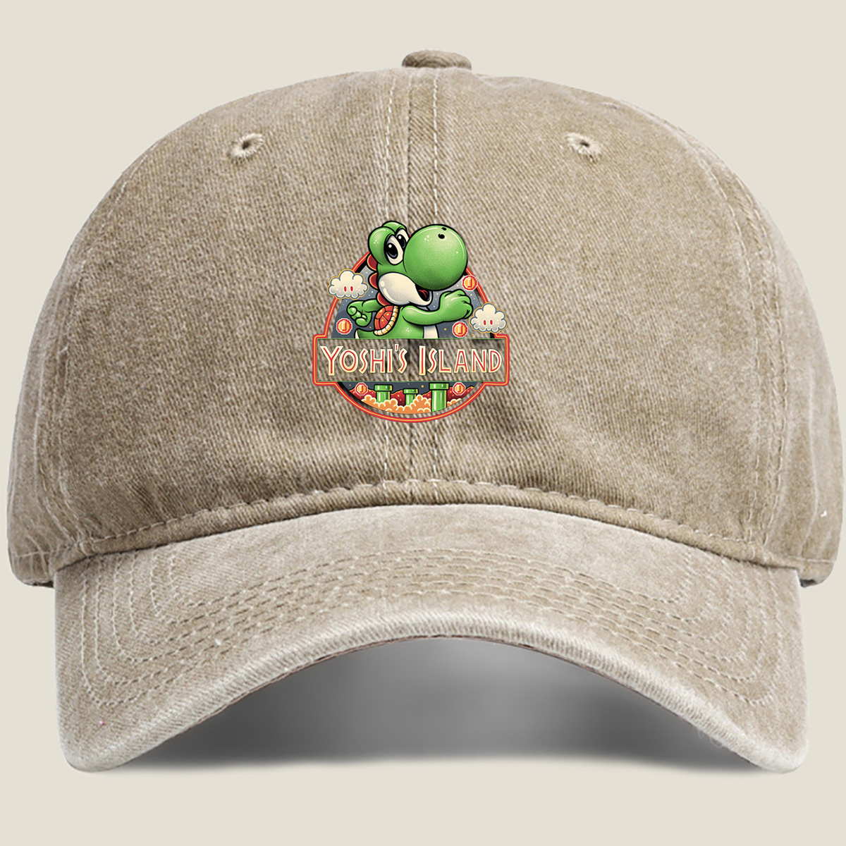 Yoshi's Island: Yoshi and Friends Adventure - Washed Denim - Baseball Cap