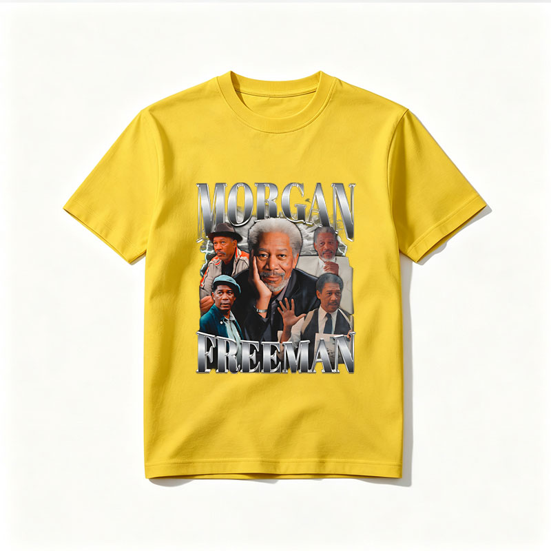 Morgan Freeman: Iconic Roles and Portraits - Tee