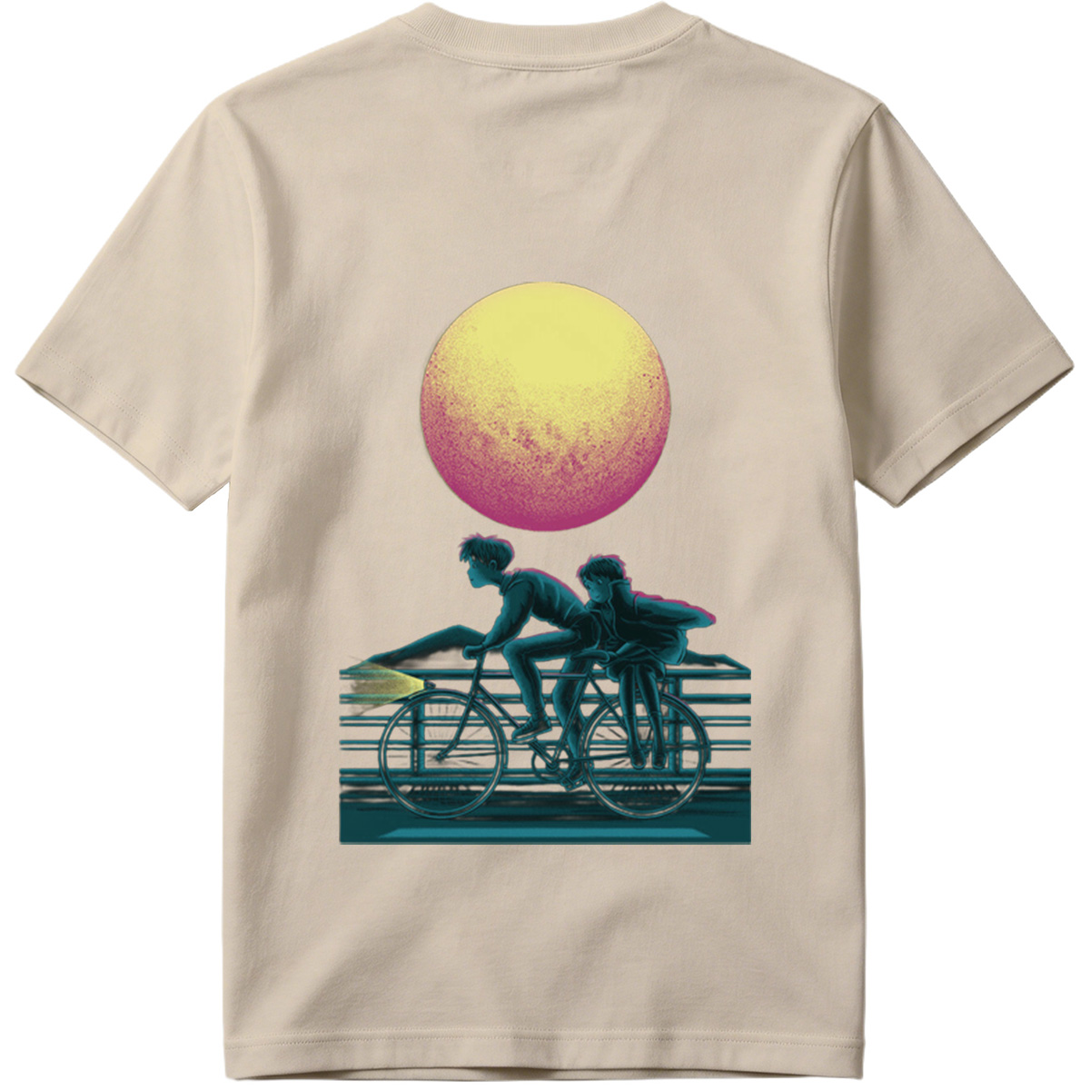 Two Riders Under the Neon Moon - Tee