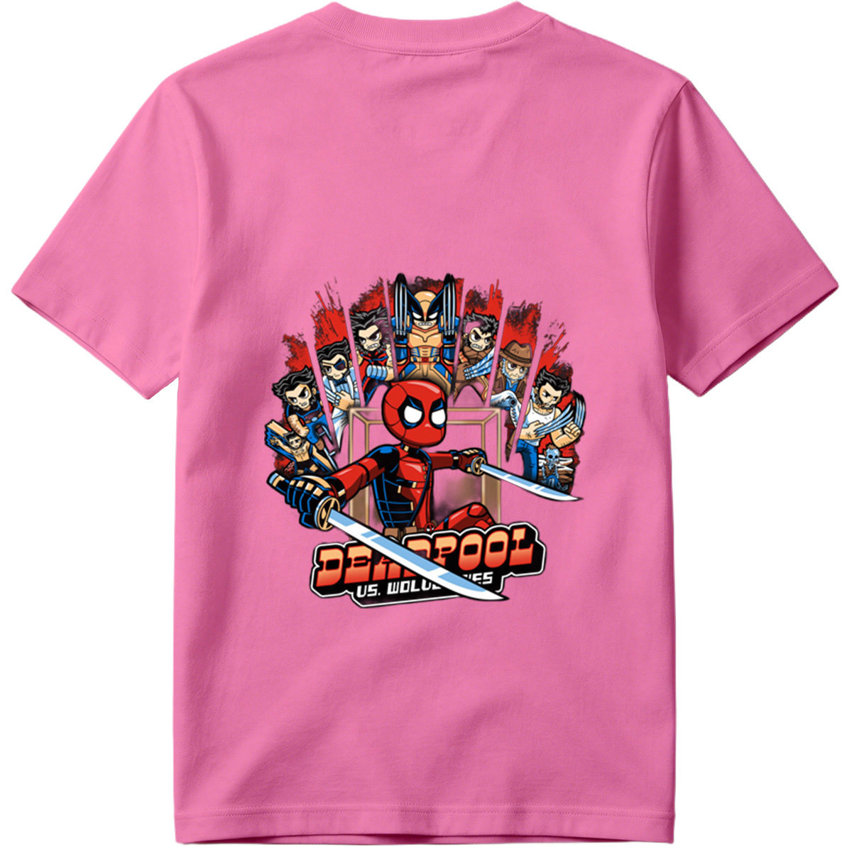 Deadpool vs. Wolverines - Tee