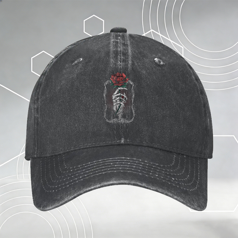 New Baseball Cap with Medical Abbreviations Print 