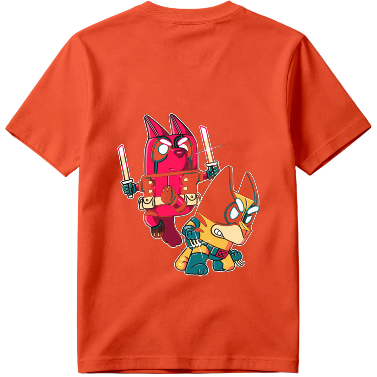 Deadpool and Batman: Chibi Heroes Clash - Tee