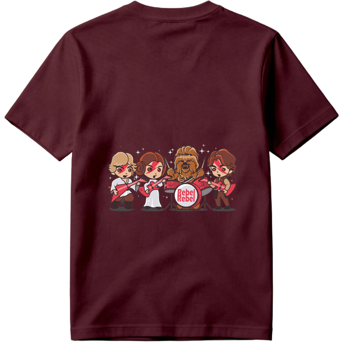 Star Wars Rebel Band: Luke, Leia, Chewbacca, and Han - Tee