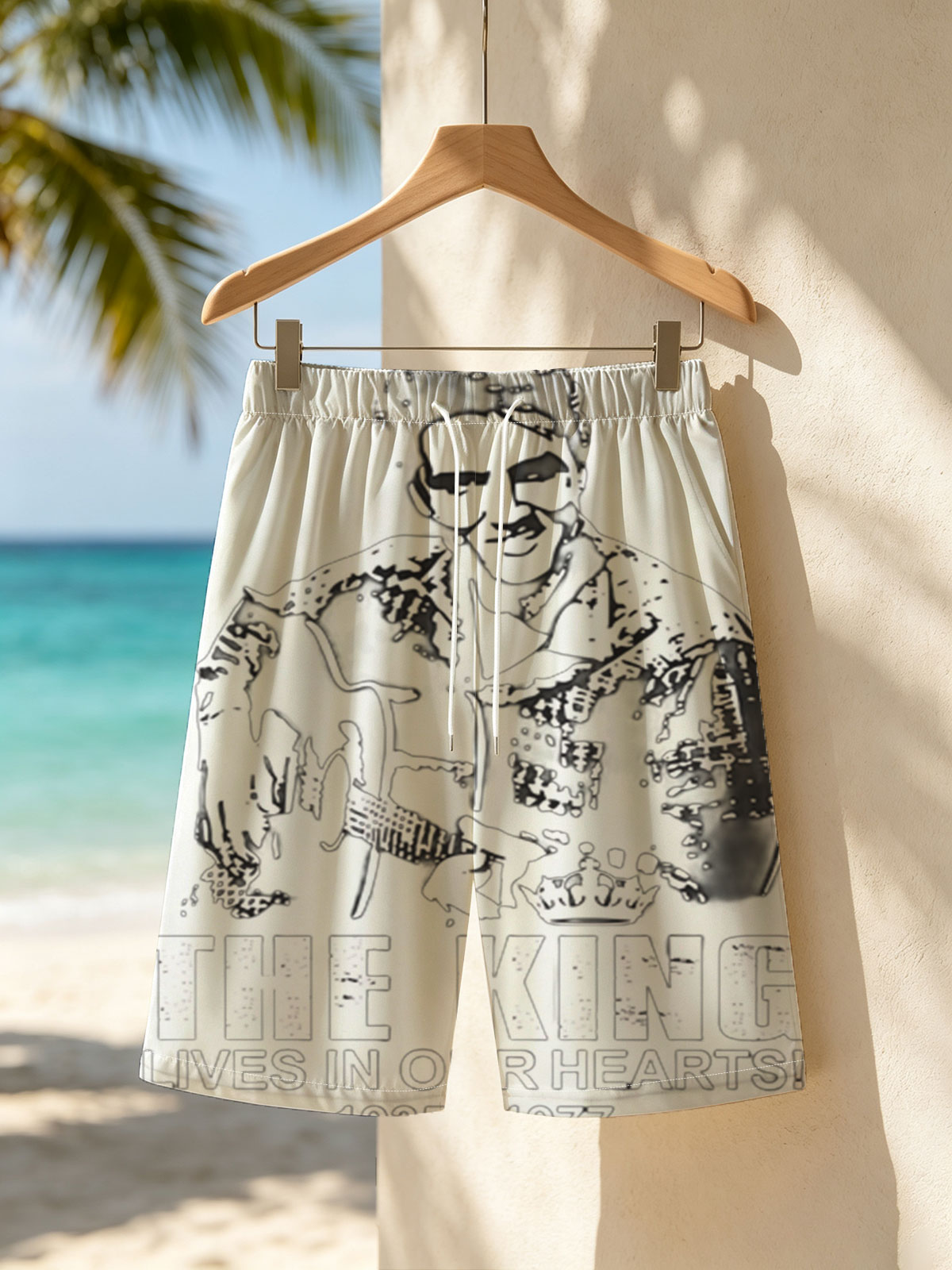 Elvis Presley - The King Lives in Our Hearts 1935-1977 -  Beach shorts