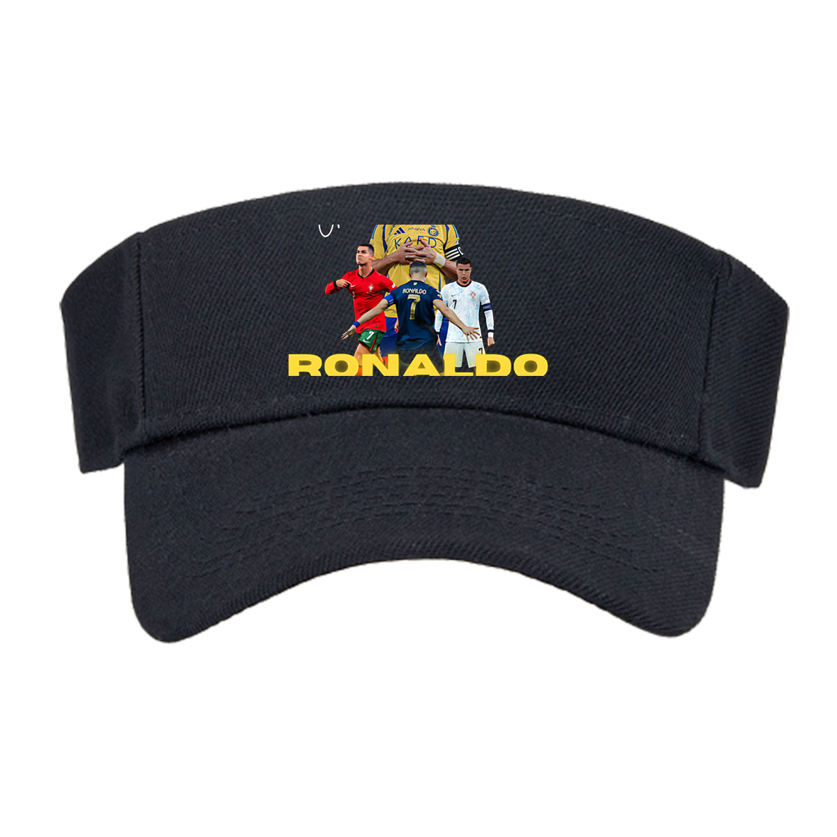 Cristiano Ronaldo in Various Kits: CR7, Portugal, Manchester United, Al Nassr, and Saudi Arabia National Team -  Visor cap