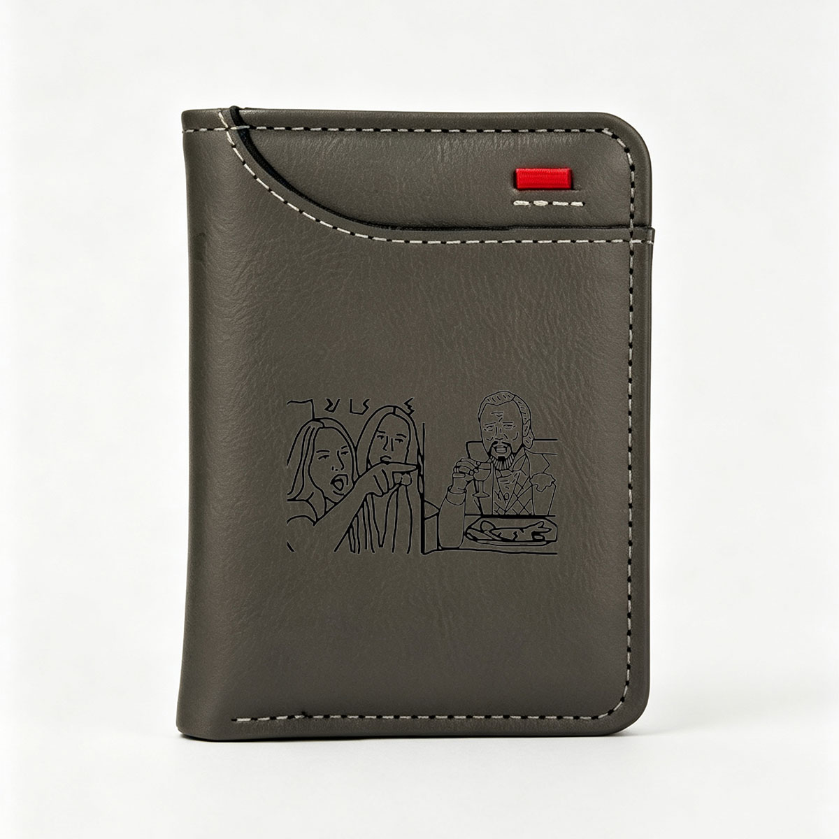 Jesus, Mary, and Joseph in a Nativity Scene - Vertical Style Wallet