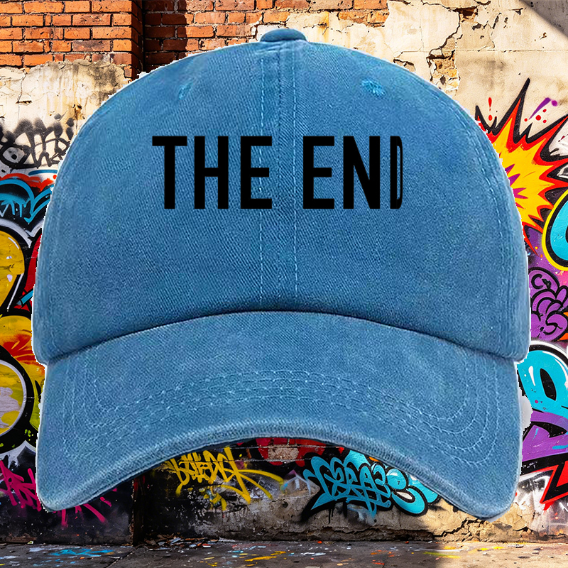 Men's Printed Washed Cap with 