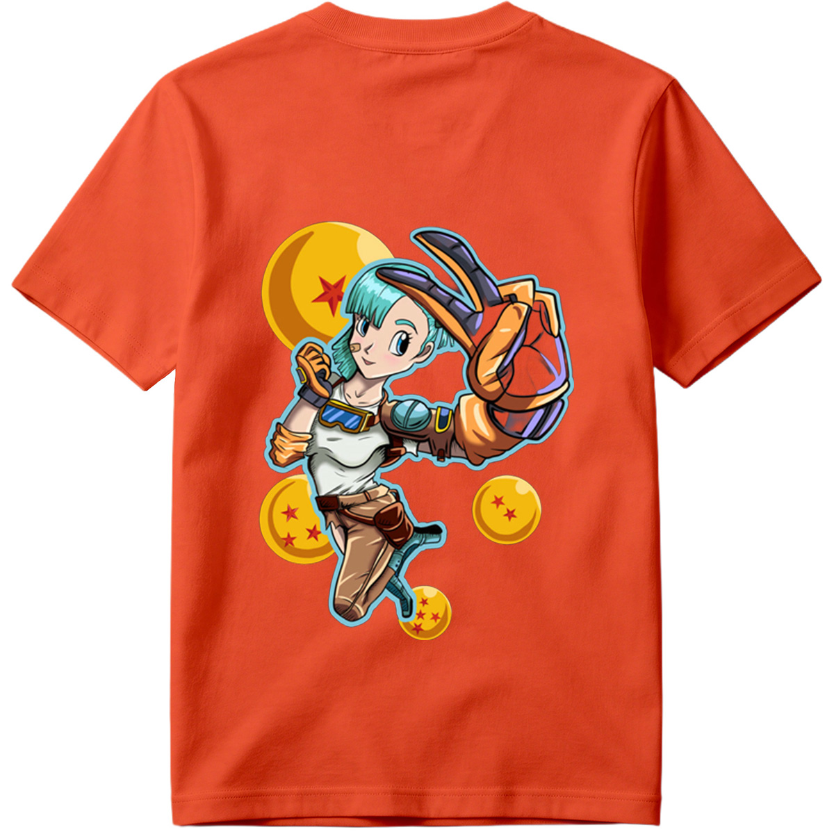 Dragon Ball: Bulma with Dragon Balls - Tee