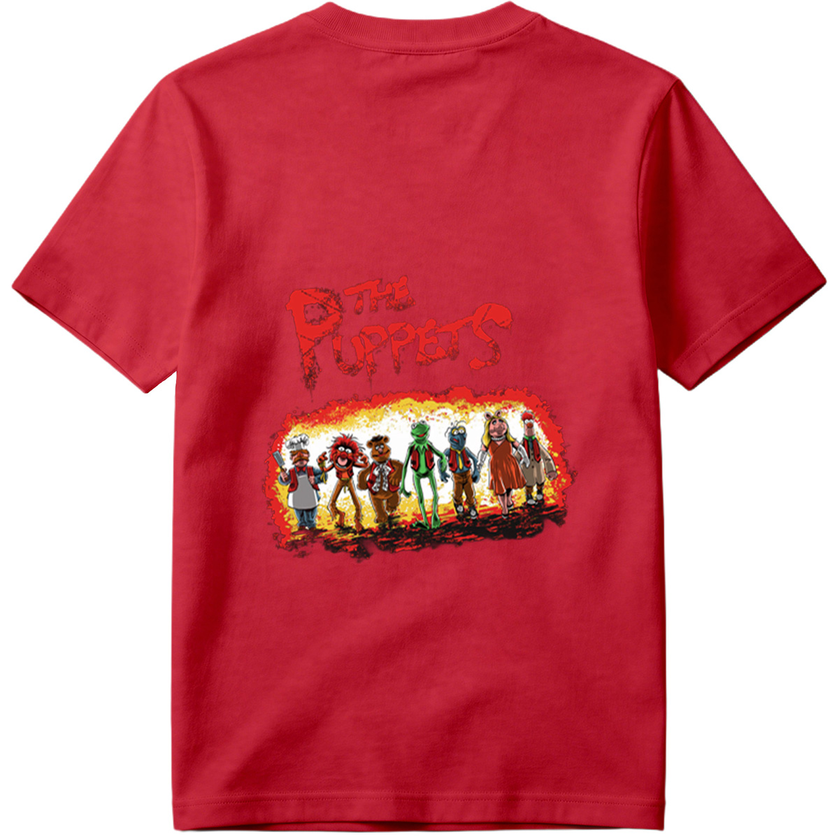 The Muppets: Kermit, Miss Piggy, Fozzie, Animal, Gonzo, and Chef Piggy - Tee