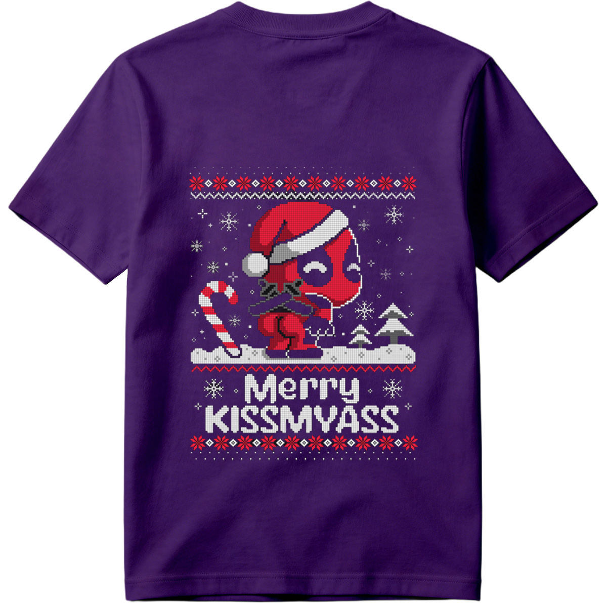 Deadpool Christmas Ugly Sweater Design - Tee