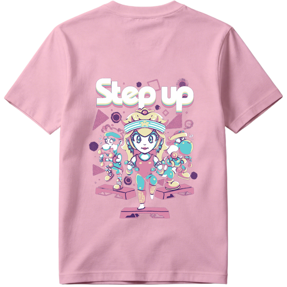 Step Up: Princess Peach, Mario, and Yoshi in Sync - Tee