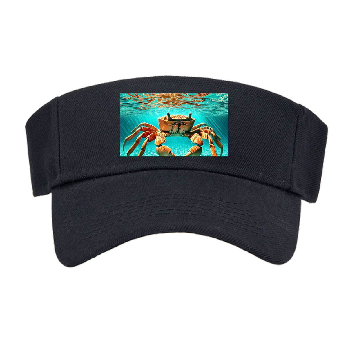 Crab in Sunlit Waters -  Visor cap