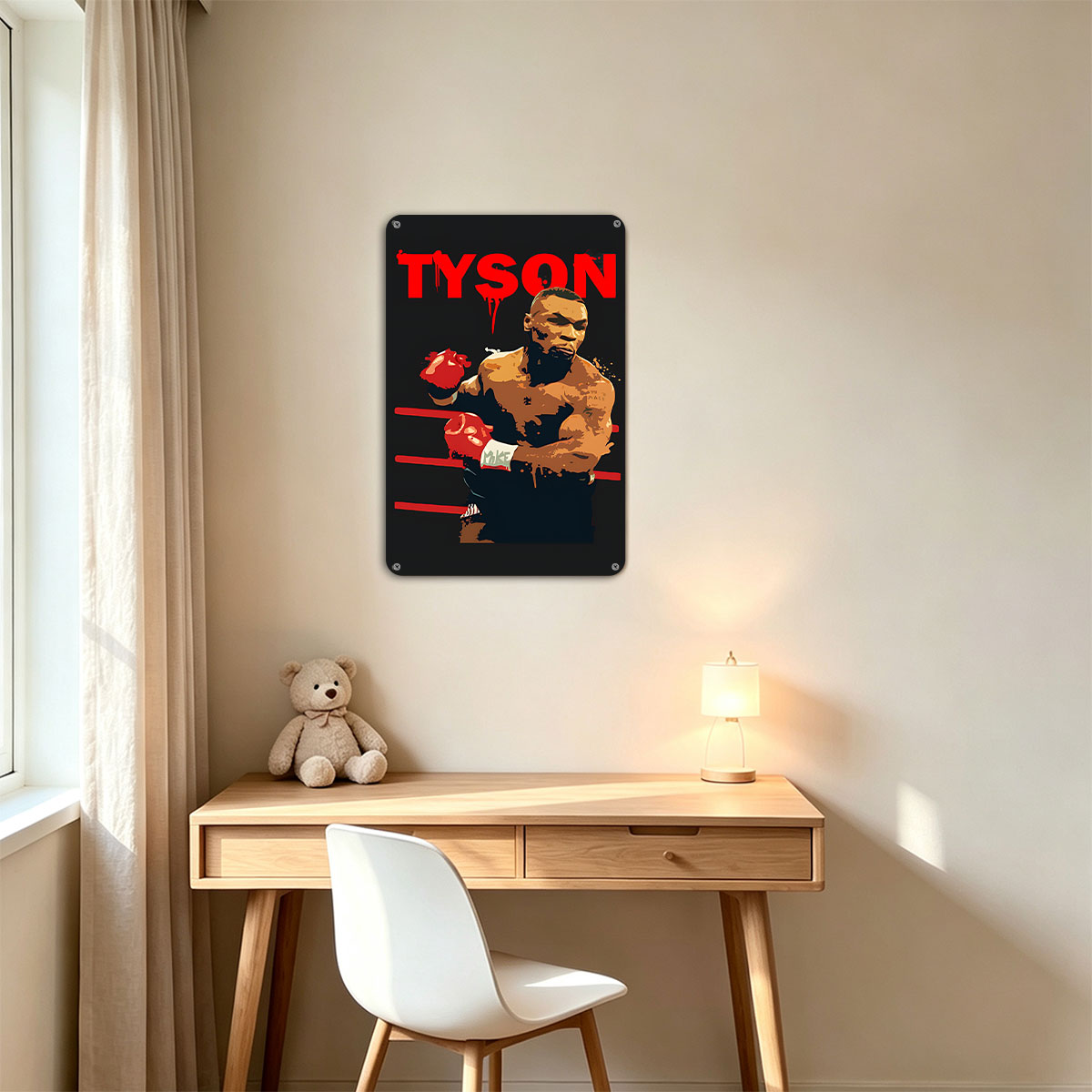 Mike Tyson Boxing Legend in the Ring - painting