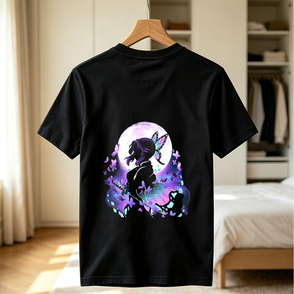 Shinobi Butterfly: Shinobu Kocho under the Moon - Tee