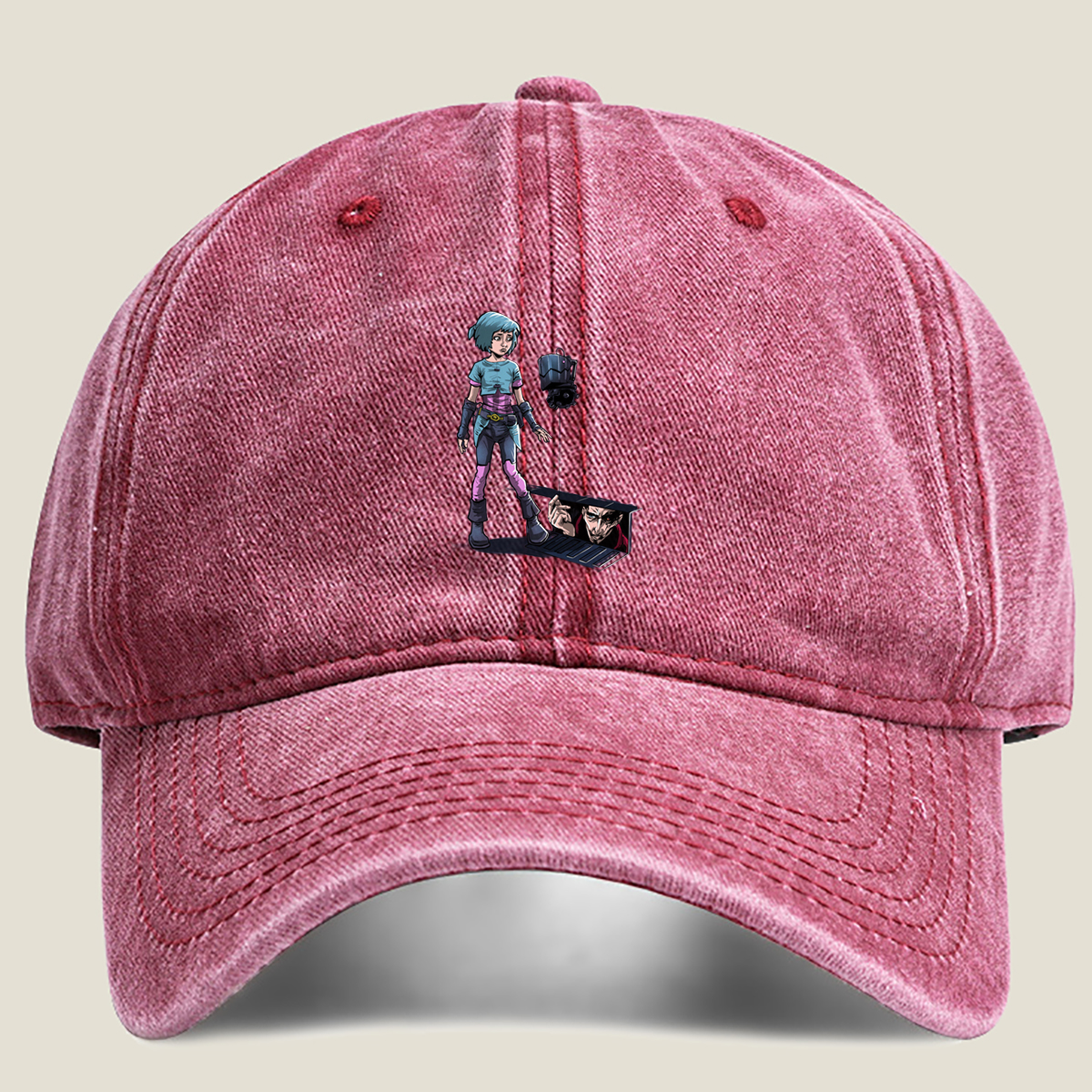 Mega Man X: Zero and the Puppet Master - Washed Denim - Baseball Cap