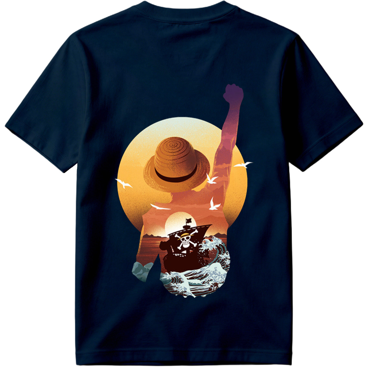 One Piece: Luffy and the Pirate Ship - Tee