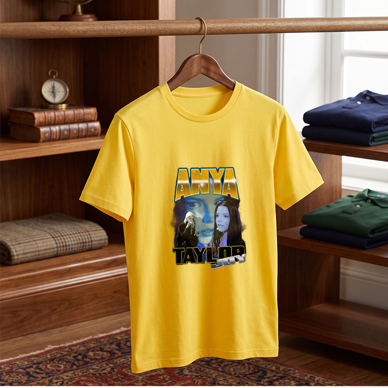 Anya Taylor-Joy: Celestial Portrait and Character Fusion - Tee