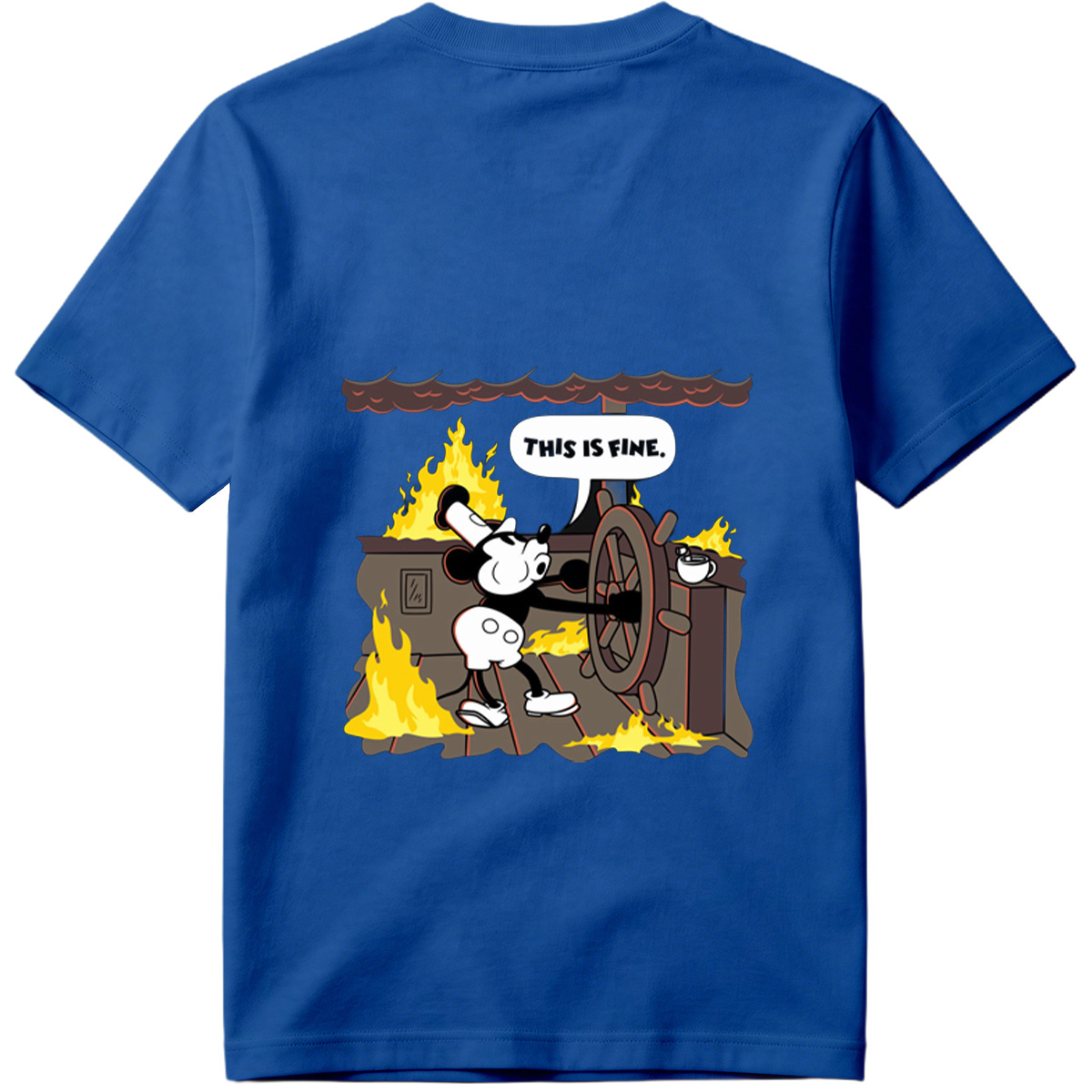 Mickey Mouse in a Burning Room: 